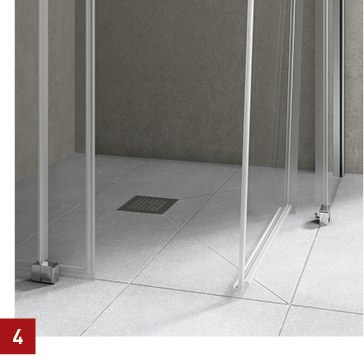 
4 Kermi: Nica mit Soft-Open- und Soft-Close-Mechanismus erlaubt eine Tür ohne Magnet.
