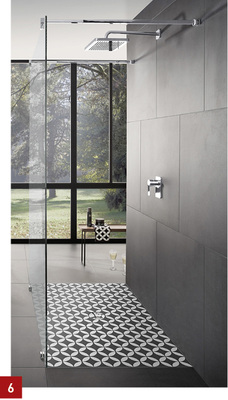 
6 Villeroy & Boch: Digitale Drucktechnik ermöglicht unterschiedlichste Dekore für Subway Infinity.
