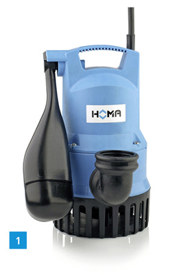 <p>
1 Die neue Bully-Pumpenbaureihe von Homa entsorgt in der CH-Version auch chemisch aggressives Schmutzwasser aus Haushalten.
</p>