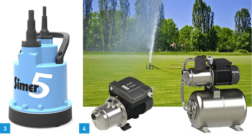 
3 Die neue Pumpe Simer 5 von Pentair Jung Pumpen ist ein mobiles Werkzeug für viele In- und Outdoor-Anwendungen.



4 Pentair Jung Pumpen bietet ein umfangreiches Frischwasserpumpen-Sortiment durch die neue Serie Nocchi Multi Evo.
