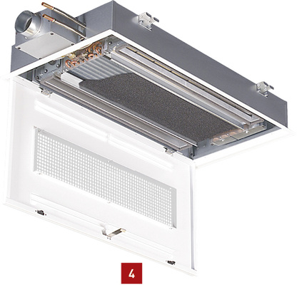 
KaDeck ist optimiert für die Wartung ohne bauseitige Revisionsöffnungen dank innen liegender Anschlüsse.
