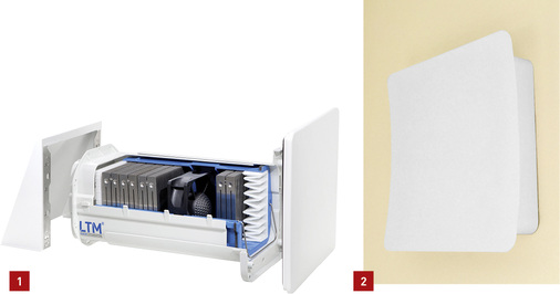 <p>
1 LTM Thermo-Lüfter 200-50.
</p>

<p>
2 Die Thermo-Lüfter werden durch diese Weiterentwicklung auch bei Projekten mit Vorgaben eines Lärmschutzgutachtens zu einer Option.
</p>