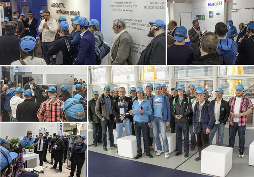 
Insgesamt sieben Themenfelder deckten die geführten Rundgänge ab. Die Touren wurden geleitet von Fachautoren der SBZ.
