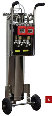 
4 FTK Harzmobil von Filter Technik Kausch.



