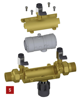 <p>
5 Die Patronentechnik des Systemtrenners BA 6610 in-line LF von Syr erleichtert die jährliche Wartung.
</p>

<p>
</p> - © Syr

