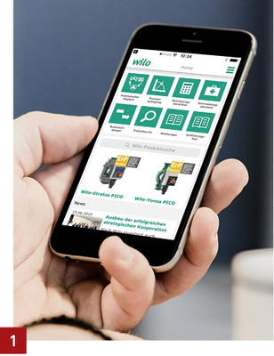 <p>
1 Das Tool Wilo-Smart Balance: eine Lösung für die Durchführung des hydraulischen Abgleichs.
</p>

<p>
</p> - © Wilo

