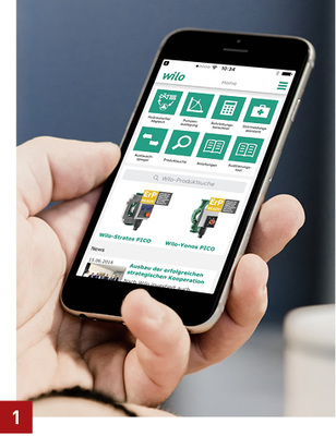 
1 Das Tool Wilo-Smart Balance: eine Lösung für die Durchführung des hydraulischen Abgleichs.



