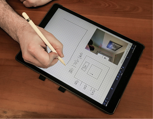 <p>
</p>

<p>
Die App Notability unterstützt das Kundengespräch enorm.
</p> - © SBZ

