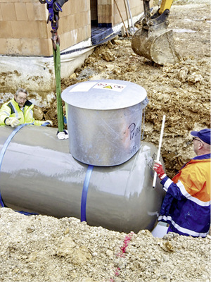 
Unterirdische Einlagerung.



