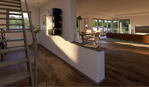 



Speicher lassen sich mittlerweile auch in den Wohnbereich integrieren.
