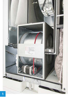 



1 Rotationswärmeübertrager gewinnen nicht nur Wärme aus der Abluft zurück, sondern auch Feuchtigkeit. 
