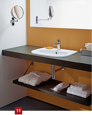 



Heiter und Energie spendend präsentiert sich Orange.
