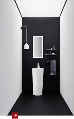 
Die Raumtiefe verschwimmt durch gleiches Material am Boden und der Stirnwand.



