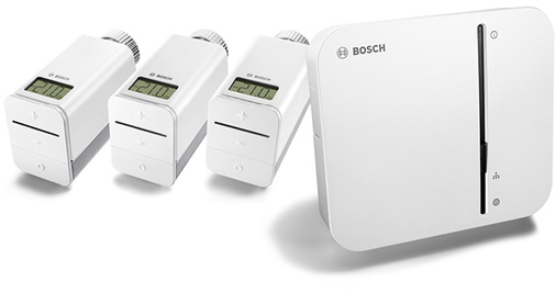 
Internetfähige Buderus-Wärmeerzeuger lassen sich über das neue Bosch Smart Home System steuern.



