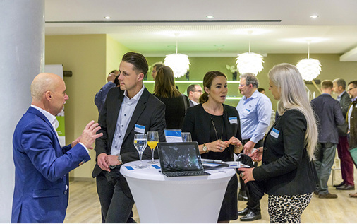 
Zeit für Gespräche: Raum dafür bot die Fachausstellung.



