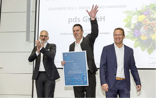 <p>
Gewinner des 2. Digital Award Handwerk: PDS.
</p>

<p>
</p> - © SBZ

