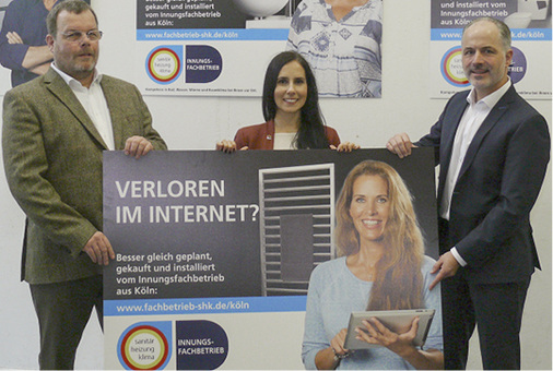 



Es geht los, zufriedene Gesichter in Köln (v. r.): Jörg Wermes, Natascha Daams und Herbert Schumacher.
