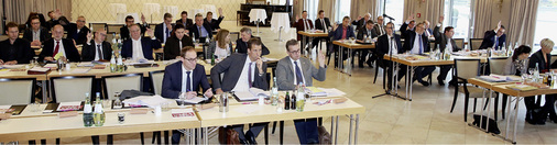 
Die Mitgliederversammlung beschäftigte sich auf ihrer Herbsttagung mit insgesamt 20 Tagesordnungspunkten.



