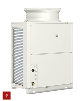 
Die Heißwasser-Wärmepumpe mit dem Kältemittel R744 ist perfekt für die Bereitstellung von heißem Wasser geeignet. Für die Heizwärmeversorgung eignet sich das Kältemittel an dieser Stelle nicht.
