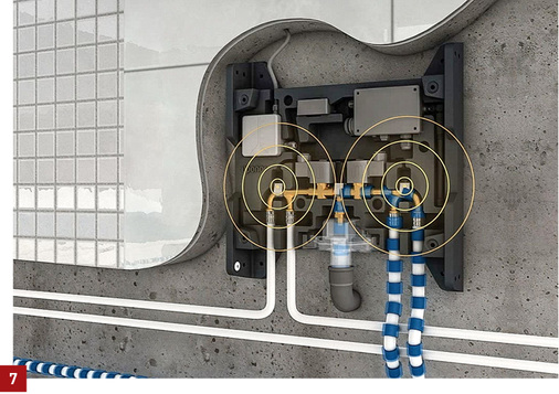 <p>
Mit zwei direkt integrierten Sensoren überwacht die Spülstation Uponor Smatrix Aqua Plus permanent die Trinkwassertemperatur.
</p>

<p>
</p> - © Uponor

