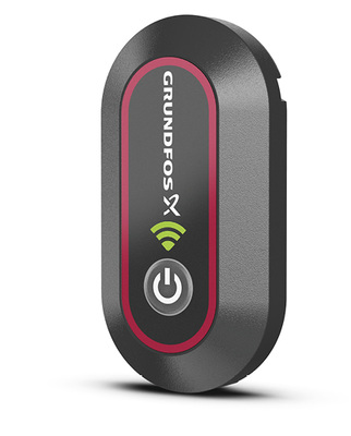 
Verbindung zwischen Pumpe und App: Der Alpha Reader überträgt während des hydraulischen Abgleichs die Betriebsdaten der Alpha2 per Bluetooth-Schnittstelle auf das Smartphone.



