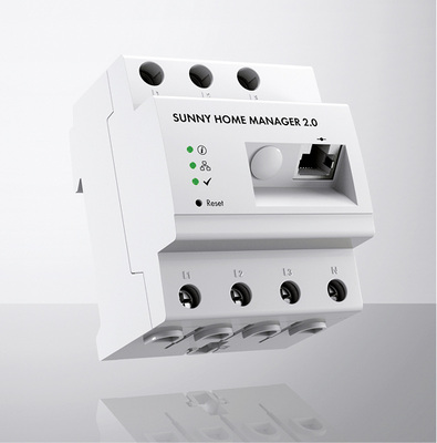 
Der Sunny Home Manager 2.0 von SMA steuert sowohl Heizungsanlagen als auch Hausgeräte herstellerübergreifend über den EEBus-Standard. 



