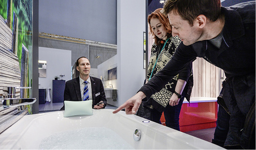 
Bäder planen und (um)bauen ist ein Thema bei den geführten Touren, den SBZ-Guided-Tours zur IFH (siehe Kasten-Tipp).



