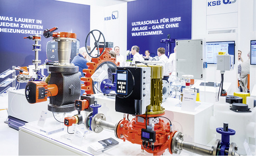 <p>
Durchlauf: Die Entwicklungsgeschichte der Pumpentechnik ist noch lange nicht auserzählt (im Bild: KSB).
</p>

<p>
</p> - © Messe Essen

