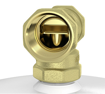 
Das Wasser im Gefäß tauscht sich schneller aus, wenn das gesamte Wasser durch das Ausdehnungsgefäß geleitet wird.



