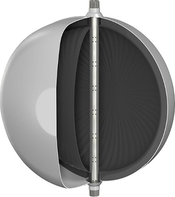 
Gefäß mit Balgmembran.



