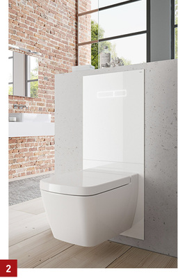 <p>
2 Halbhohe Sanitärwände dienen als Raumtrennung oder Sichtschutz. Oben auf der Wand entstehen neue Ablagemöglichkeiten.
</p>
<p>
</p> - © Tece
 
2 Halbhohe Sanitärwände dienen als Raumtrennung oder Sichtschutz. Oben auf der Wand entstehen neue Ablagemöglichkeiten.