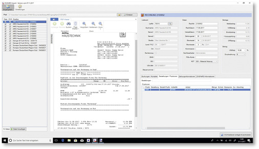
Die meisten SHK-Branchenprogramme verfügen über eine ZUGFeRD-Schnittstelle, wobei unterschiedliche ZUGFeRD-Varianten und damit Automatisierungsmöglichkeiten unterstützt werden.




