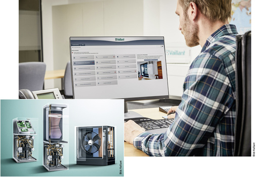 <p>

Die Softwaretools der Hersteller helfen oft nicht nur bei der Auslegung und Dimensionierung von Wärmepumpenanlagen, sondern lassen sich auch zur Berechnung der Schallemissionen einsetzen.

</p> - © Vaillant
