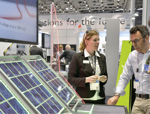 <p>
</p>

<p>
Information und Austausch stehen in München im Vordergrund.
</p> - © Solar Promotion GmbH

