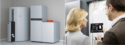 
Wärmepumpe, Warmwasserspeicher und Hausbatterien lassen sich bereits heute gemeinsam mit einer (optionalen) PV-Anlage über einen Energiemanager steuern. Mit der EEBus-Kommunikation wird es künftig möglich sein, zwischen diesen Verbrauchern und z. B. der E-Auto-Ladestation zu regeln, wie die Energie am effizientesten und sichersten verteilt wird. 
