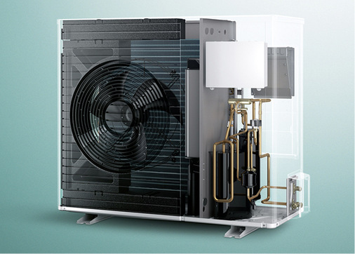 
Die Möglichkeiten zur Einschränkung der Schallemissionen sind umfangreich: gekapselter Kältekreislauf, Schwingungslagerung, flexible Druckschläuche zur Reduzierung der Körperschallübertragung etc.



