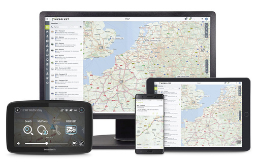 <p>
Moderne Fuhrparkmanagementsysteme arbeiten als geräteübergreifende SaaS-Lösung, mit mobiler Hardware für Navigation, Auftragsabwicklung und Kommunikation sowie Fahrzeugortungsgeräten.
</p>
<p>
</p> - © TomTom Telematics
 
Moderne Fuhrparkmanagementsysteme arbeiten als geräteübergreifende SaaS-Lösung, mit mobiler Hardware für Navigation, Auftragsabwicklung und Kommunikation sowie Fahrzeugortungsgeräten.