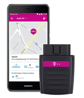
Die Daten aus dem vernetzten Adapter werden an eine App übertragen.



