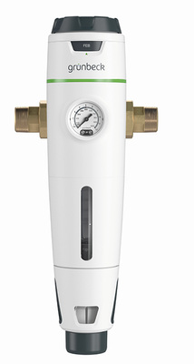 
Rückspülfilter pureliQ:RD von Grünbeck zum Schutz der Hauswasserinstallation.



