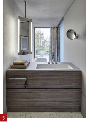 
Von allen Objekten kann der Blick ins Grüne schweifen.



