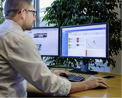 
Ist ein Arbeitsmittel nicht auffindbar, lässt es sich über den zuletzt aufgezeichneten Standort lokalisieren.



