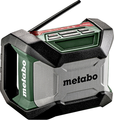 <p>
Das Akku-Baustellenradio von Metabo gibt es mit und ohne Streaming-Funktion.
</p>

<p>
</p> - © Metabo

