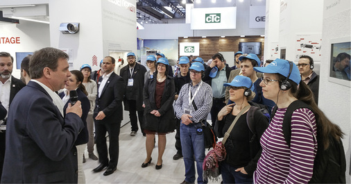 
Gezielt informiert: Die SBZ bietet zur GET Nord in Hamburg geführte Touren zu ausgewählten Herstellern an.



