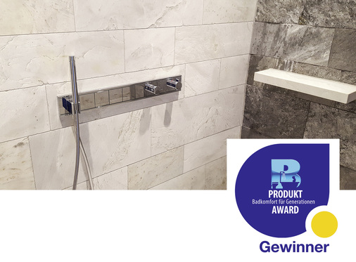 <p>
</p>
<p>
Design und Funktion sind preisgekrönt: Das Bedientableau Rain-Select ermöglicht eine intuitive Duschsteuerung.
</p> - © hansgrohe / ZVSHK
 
Design und Funktion sind preisgekrönt: Das Bedientableau Rain-Select ermöglicht eine intuitive Duschsteuerung.