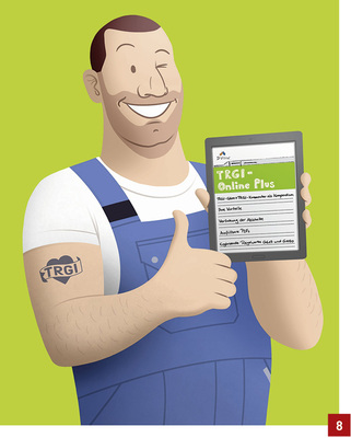 



Die Onlineanwendung TRGI-Online Plus bietet dem Nutzer Vorteile wie etwa viele Zusatzmaterialien und Recherchemöglichkeiten.
