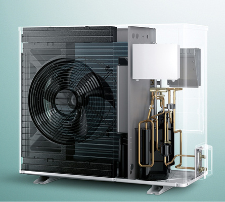 <p>
</p>

<p>
Gleich mehrere bewegte Komponenten in Luft-Wasser-Wärmepumpen erzeugen Schall. Dazu zählen insbesondere der Ventilator und der Kompressor.
</p> - © Vaillant


