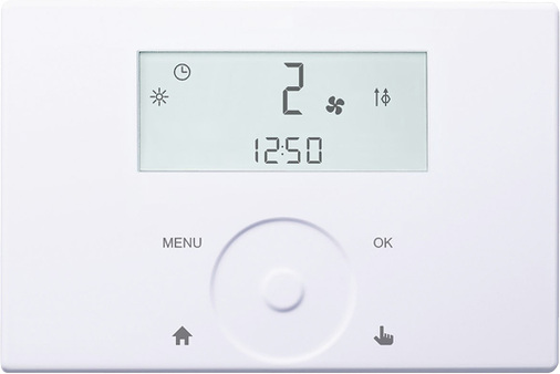 
Über die Steuereinheit von Tecalor können bis zu acht dezentrale Lüftungsgeräte kombiniert werden.



