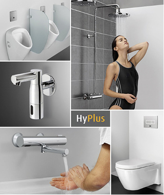 
Automatische Armaturen wie das Gesamtkonzept WimTec HyPlus können als Spülstationen eingesetzt werden und sichern den Wasseraustausch bis zum Punkt der Entnahme.



