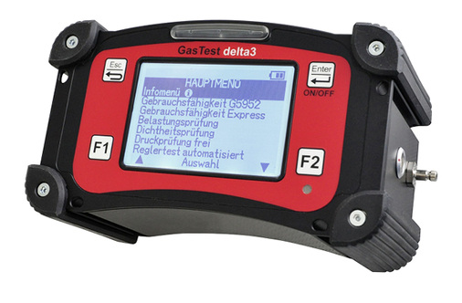 
Mehrbereichsmessgerät GasTest delta3 von Esders.



