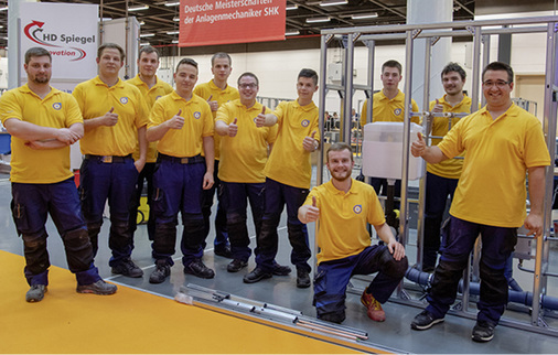 
Zur Messe wurde die Meisterschaft der Anlagenmechaniker SHK ausgetragen.



